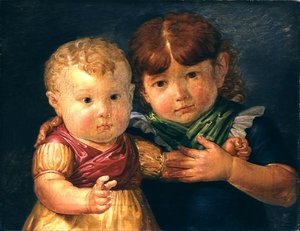 A művészgyerekek, Maria Dorothea és Otto Sigismund Runge, 1809